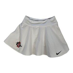 San Diego State Aztecs Skirt Skort  Womens XS White Nike Dri-FIT Athletic Tennis